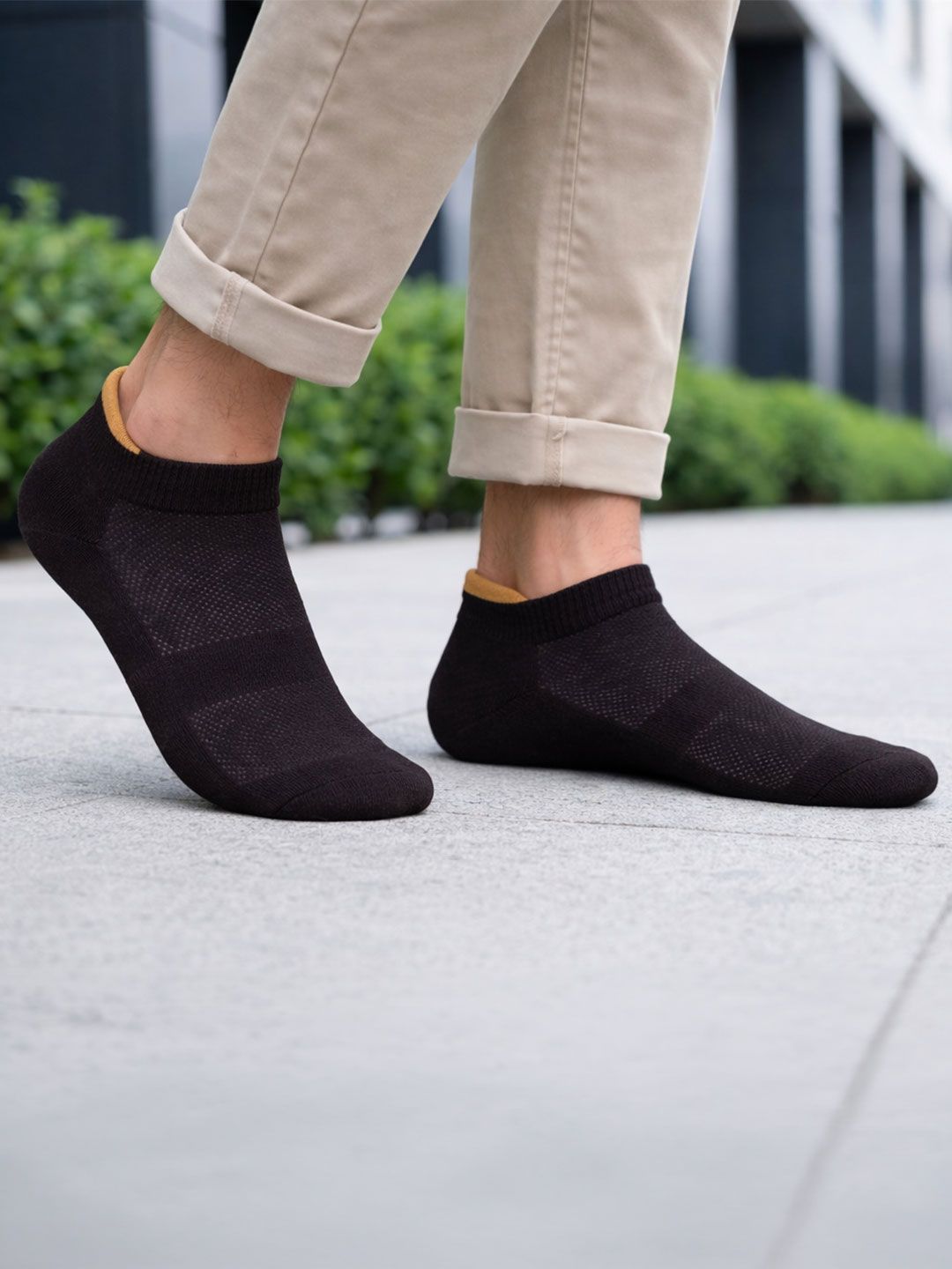 USOXO Unisex Patterned Ankle Length Socks