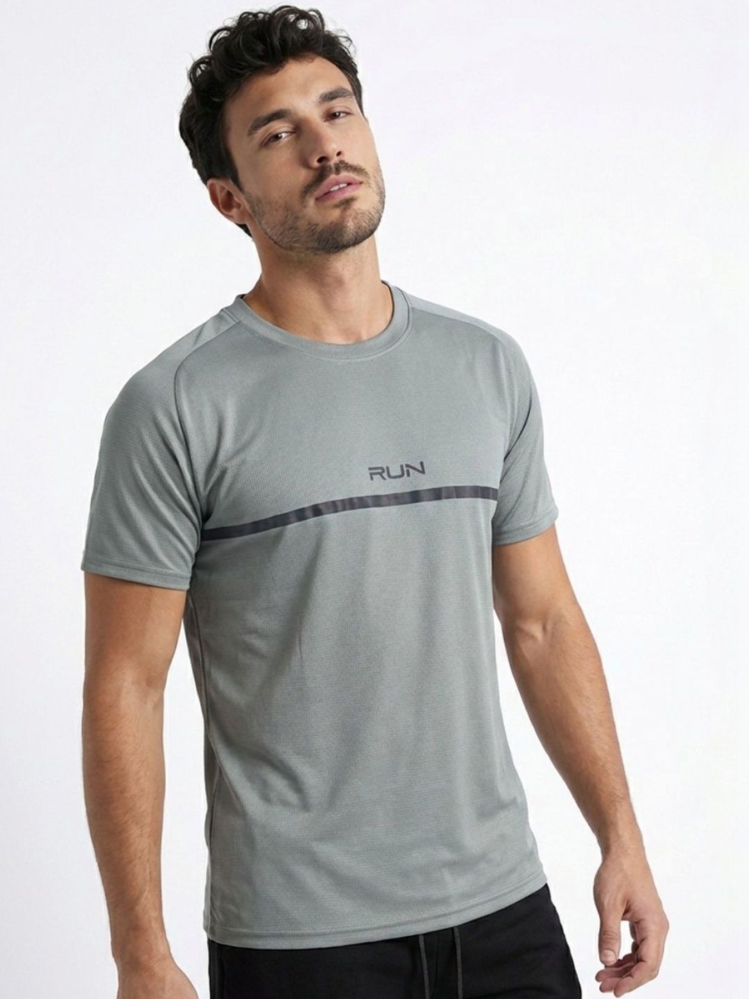 CROSS BENCH Men Typography Printed T-shirt