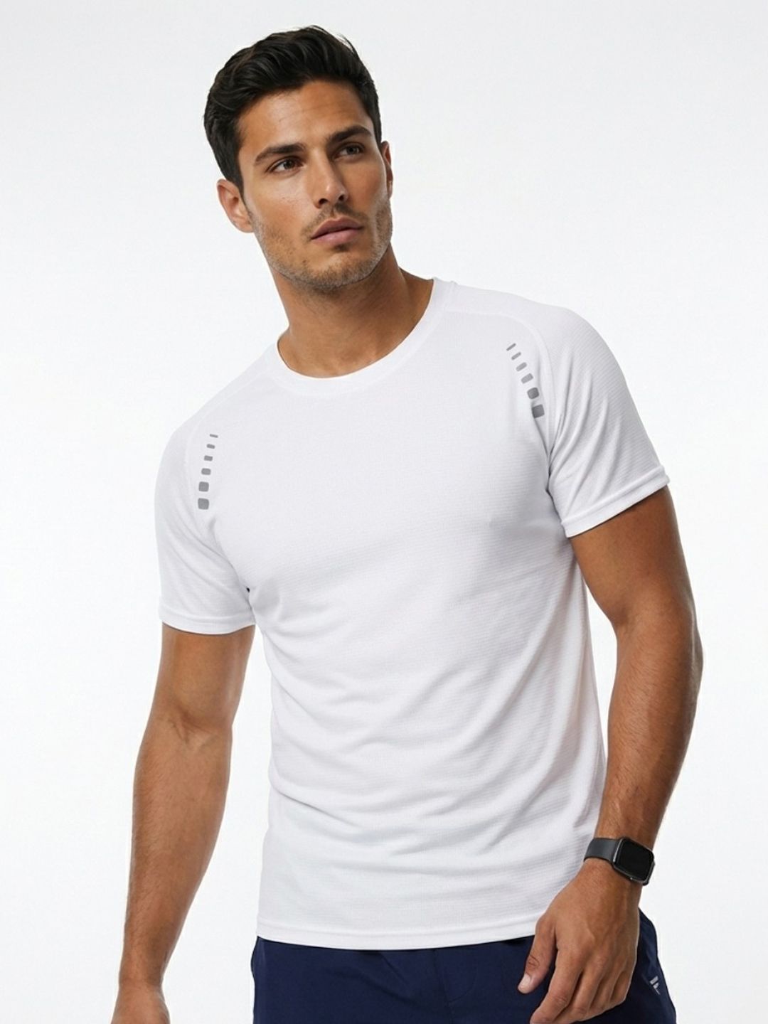 CROSS BENCH Round Neck Regular Fit T-shirt