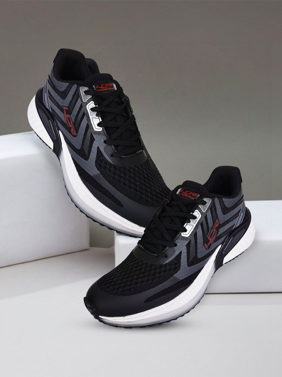 Lancer Men Mesh Running Non-Marking Shoes