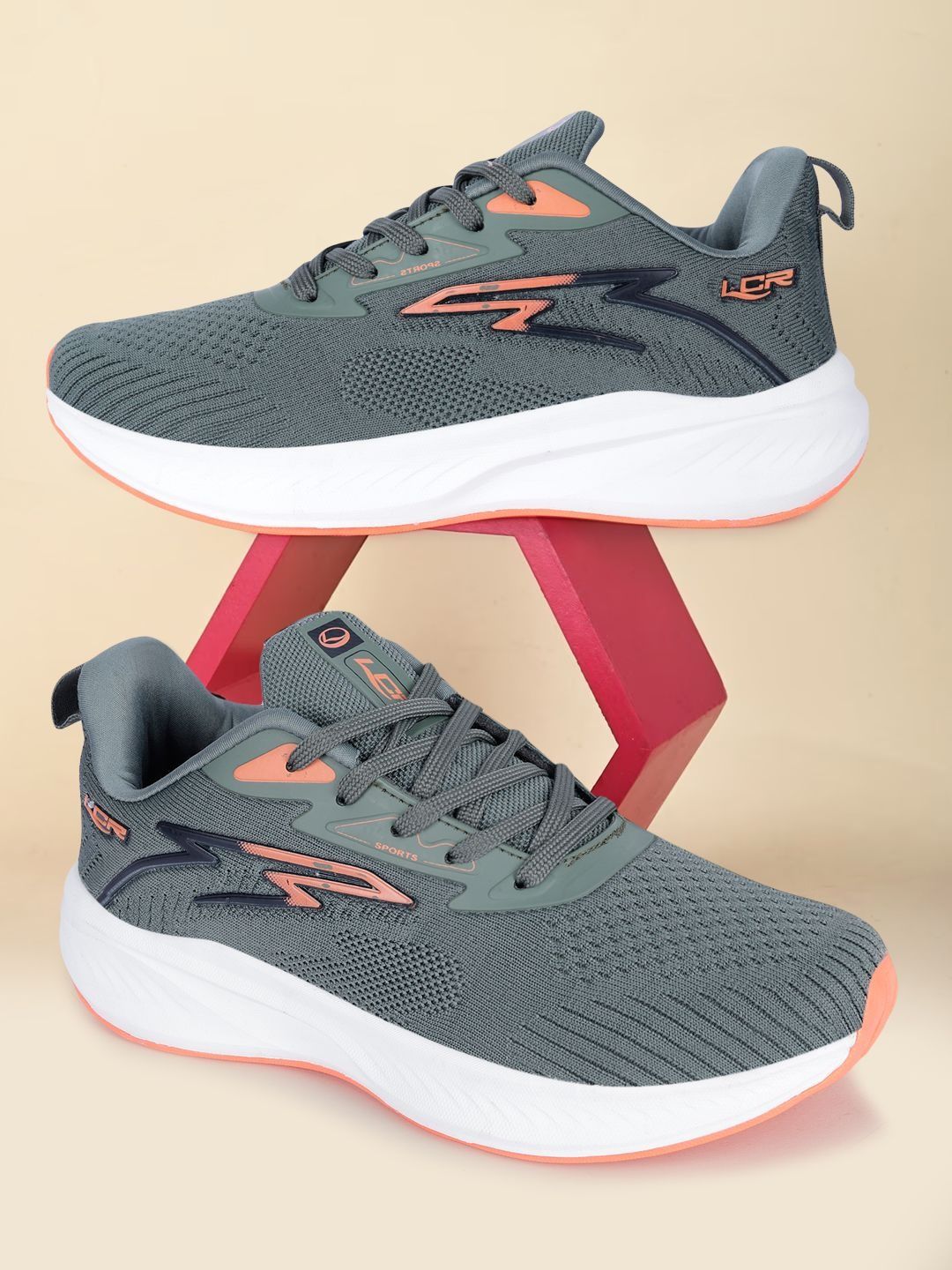 Lancer Men Mesh Running Non-Marking Shoes
