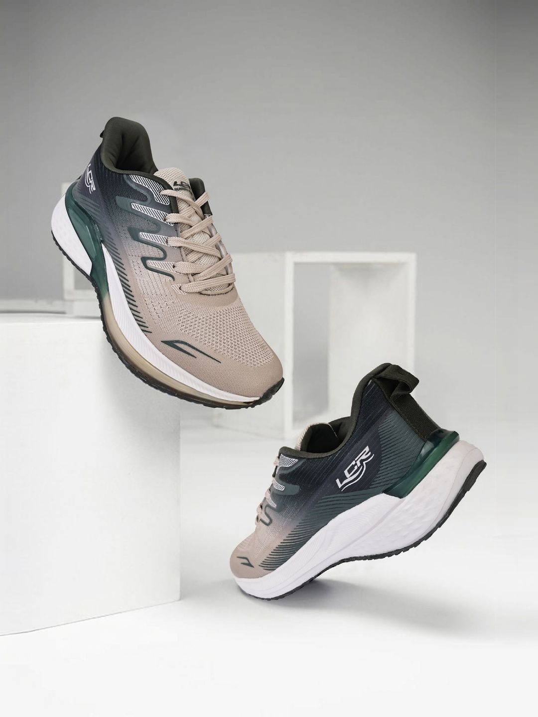 Lancer Men Mesh Running Non-Marking Shoes
