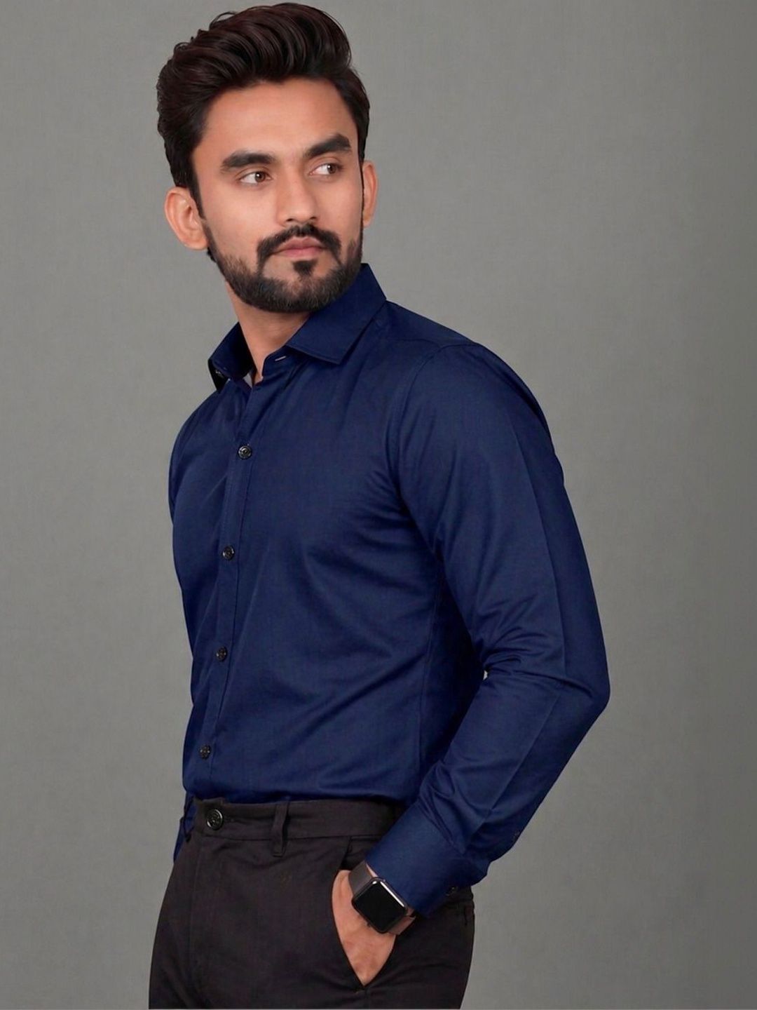 Nplusonefashion Men Casual Shirt