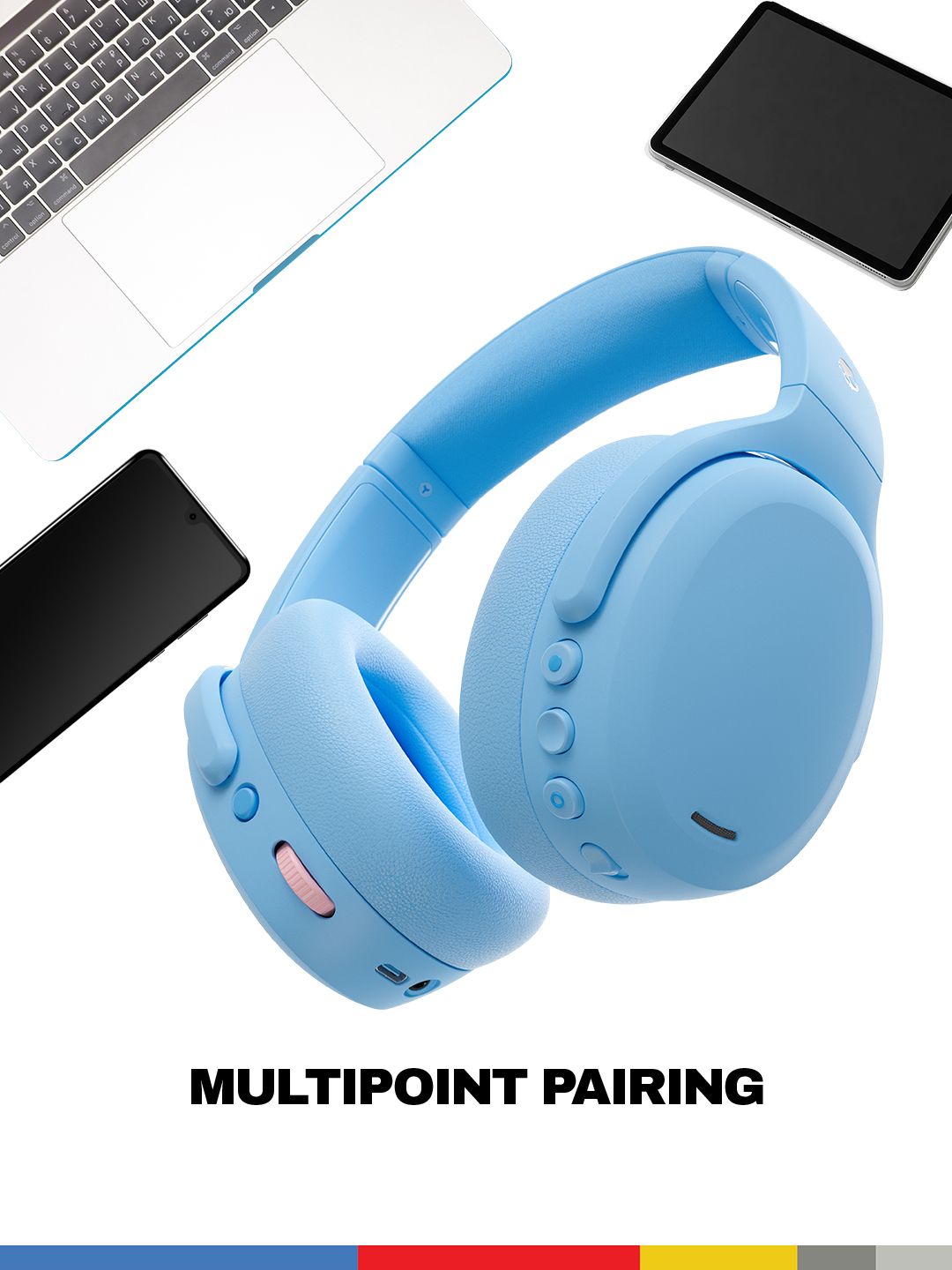Skullcandy Crusher ANC 2 Over-Ear Noise Cancelling Wireless Headphones