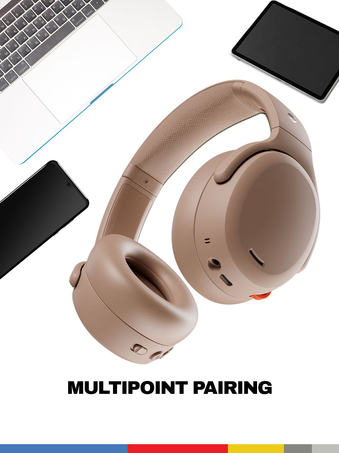 Skullcandy Crusher ANC 2 Over-Ear Noise Cancelling Wireless Headphones