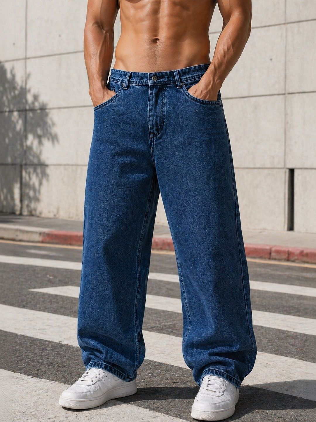 Mast & Harbour Men Mid-Rise Jeans