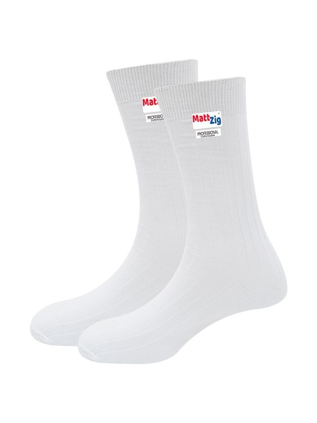 MattZig Men Cotton Blend Calf Length Socks