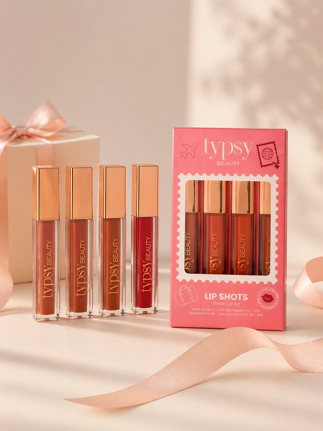 Buy Typsy Beauty Twist & Pout X Lipstick & Lip Liner - Nude-Tella