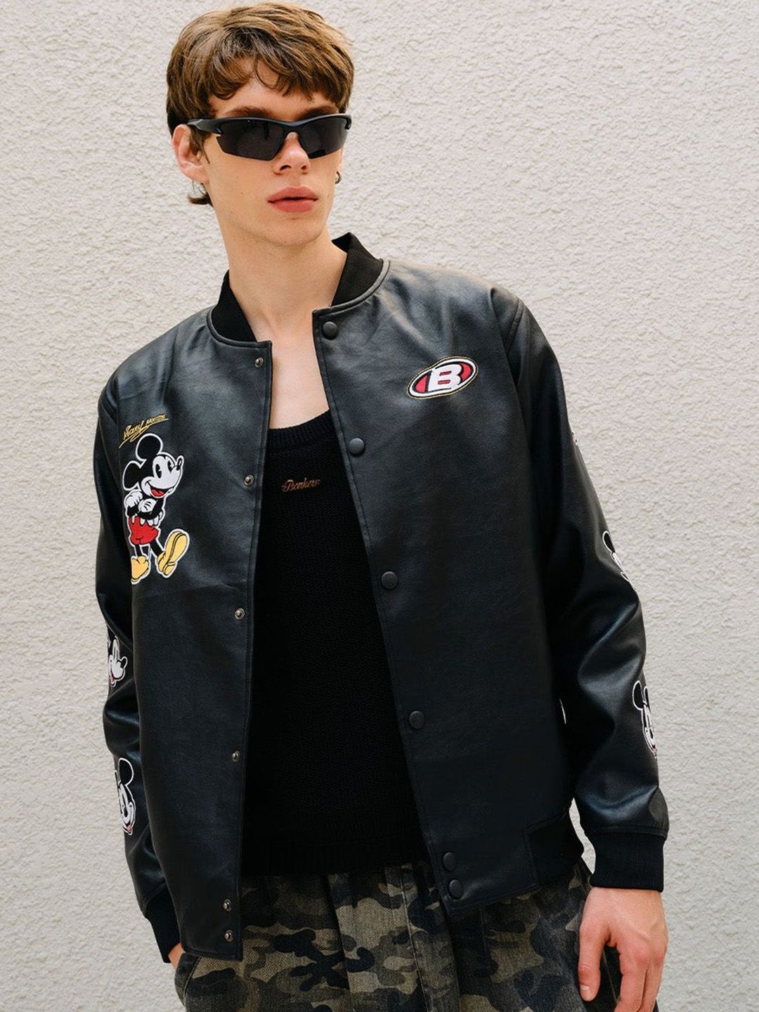 Bonkers Corner Mickey Mouse Graphic Jacket