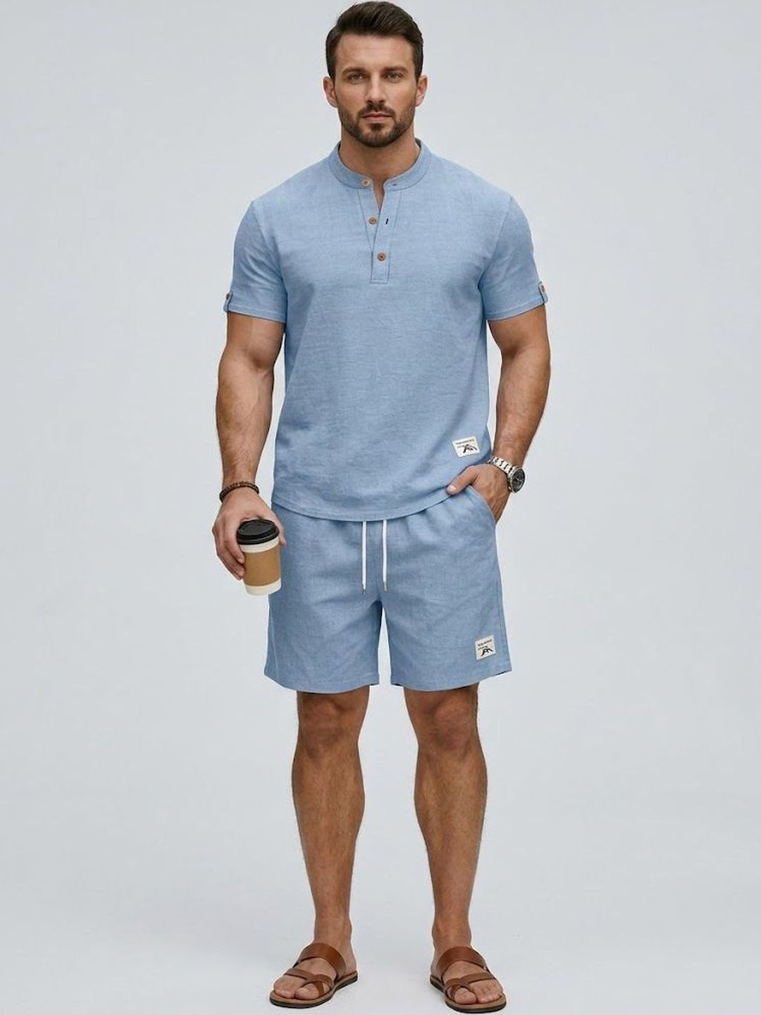 StyleCast x Revolte StyleCast x Revolte T-Shirt With Shorts Co-Ords