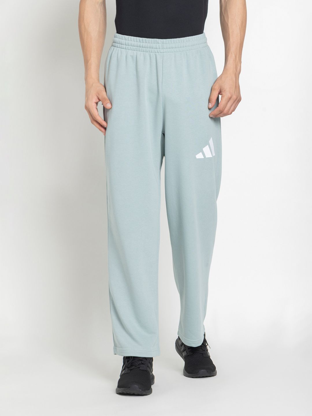 ADIDAS ADIDAS Men Brand Logo Printed Track Pants