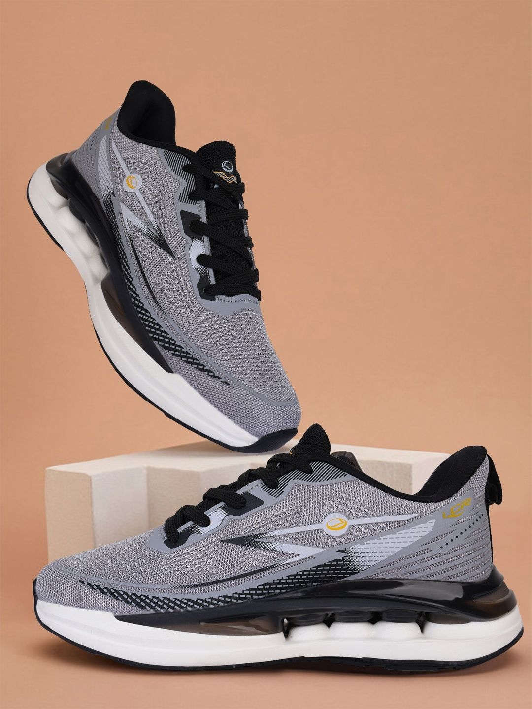 Lancer Men Mesh Running Non-Marking Shoes