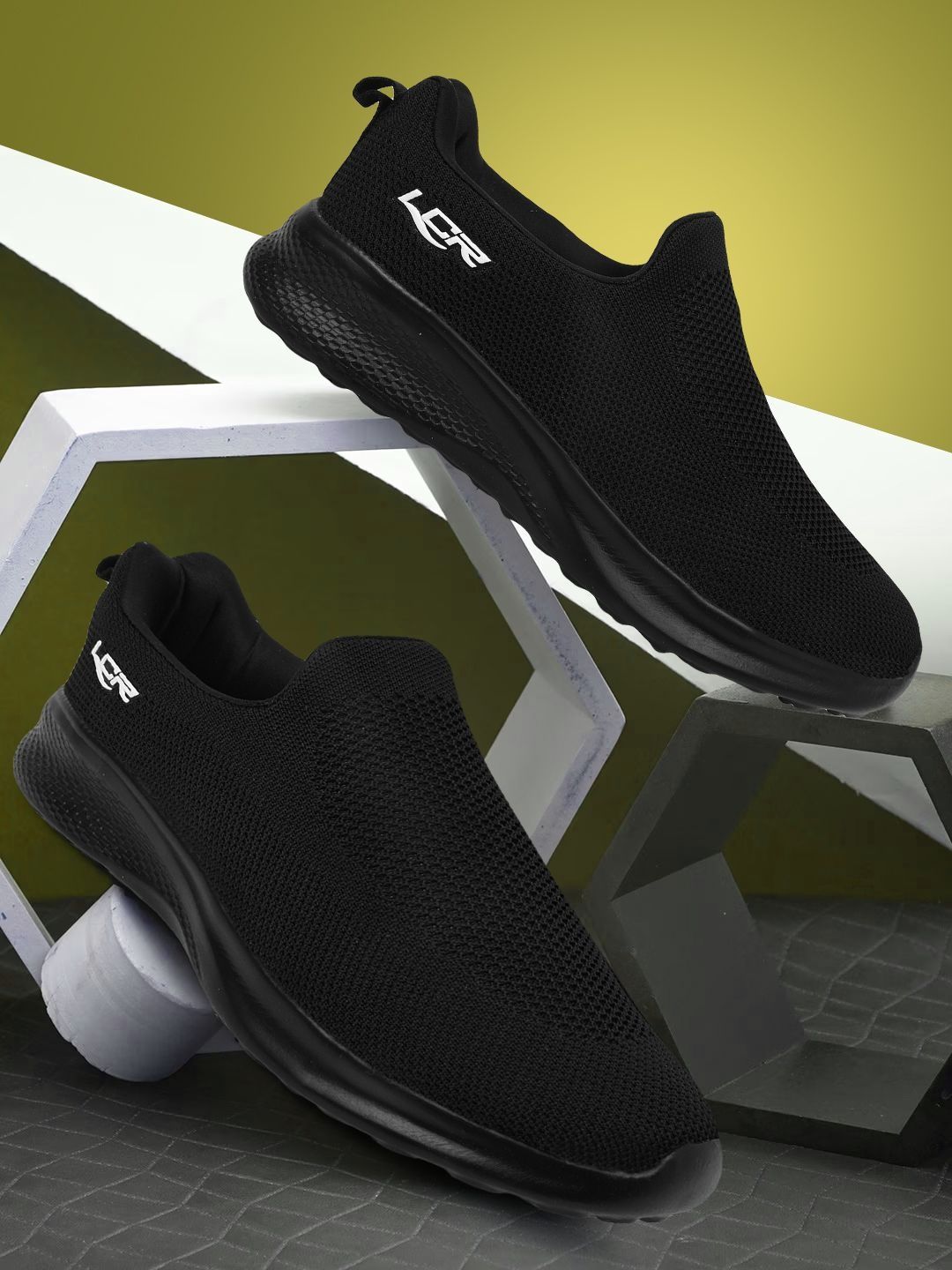 Lancer Men Mesh Running Non-Marking Shoes