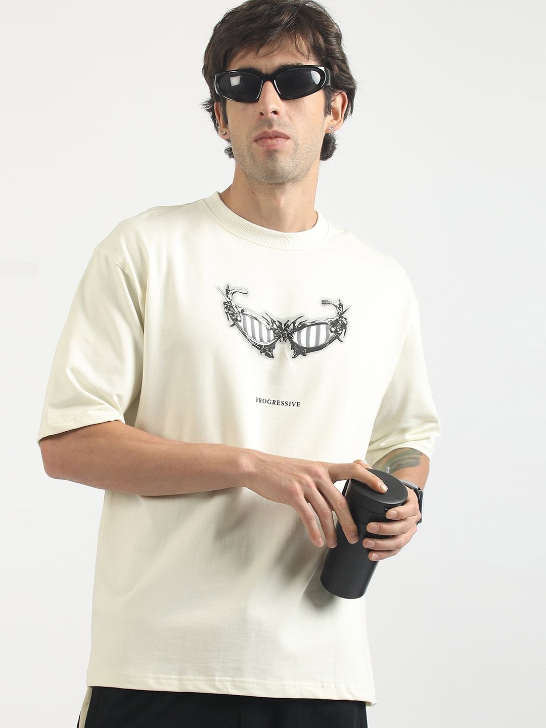 Maniac Men Printed T-shirt