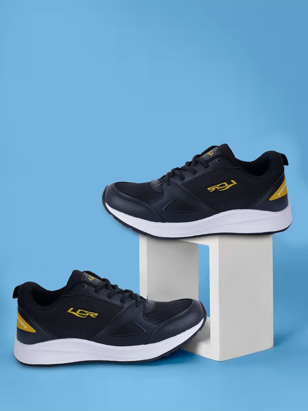 Lancer Men Mesh Walking Non-Marking Shoes