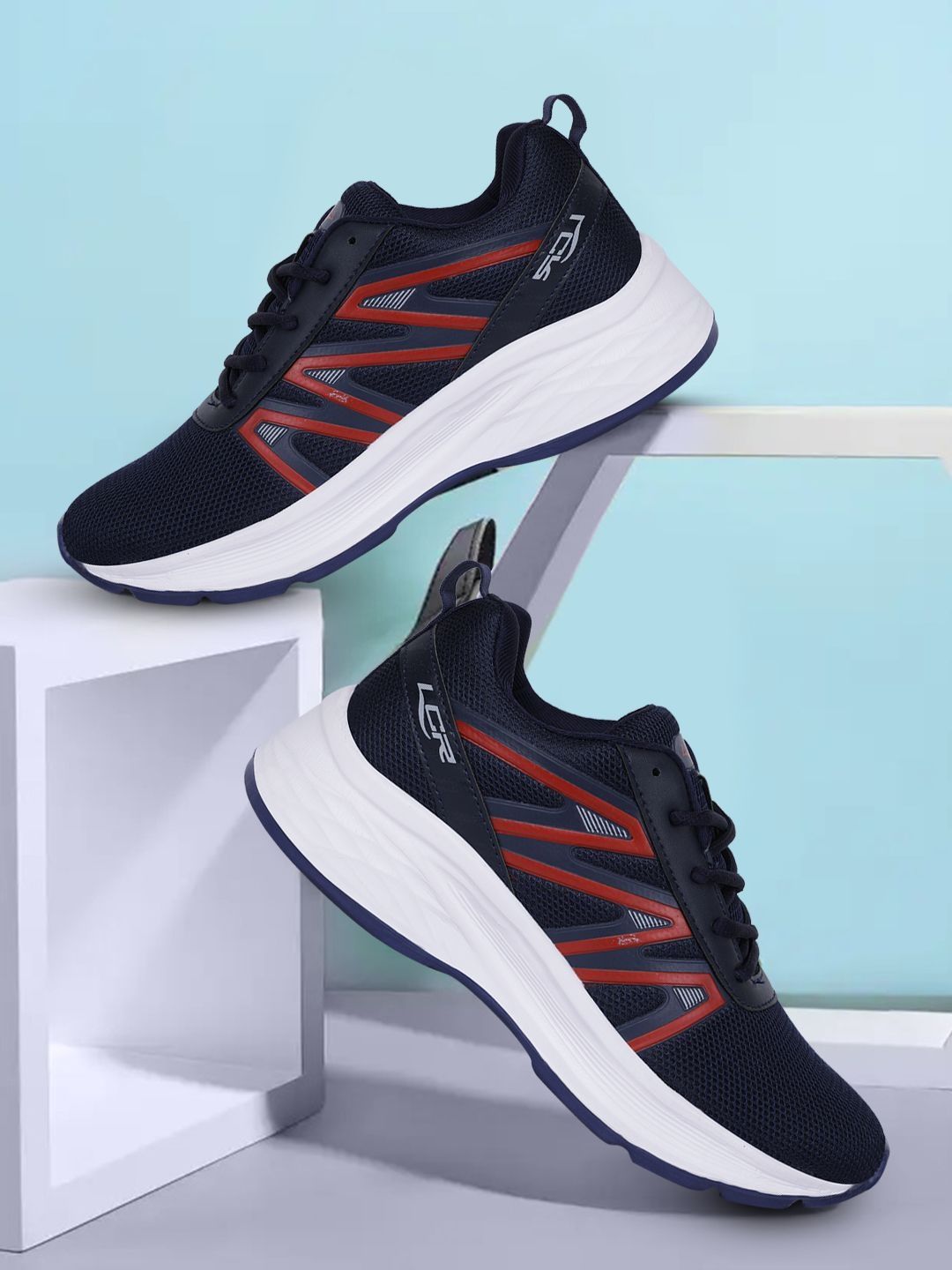 Lancer Men Mesh Running Non-Marking Shoes