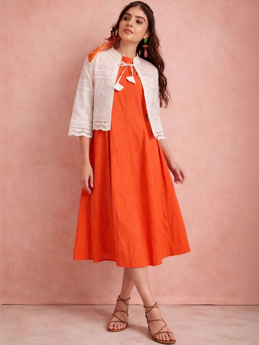 all about you Women Woven with Embroidered Jacket