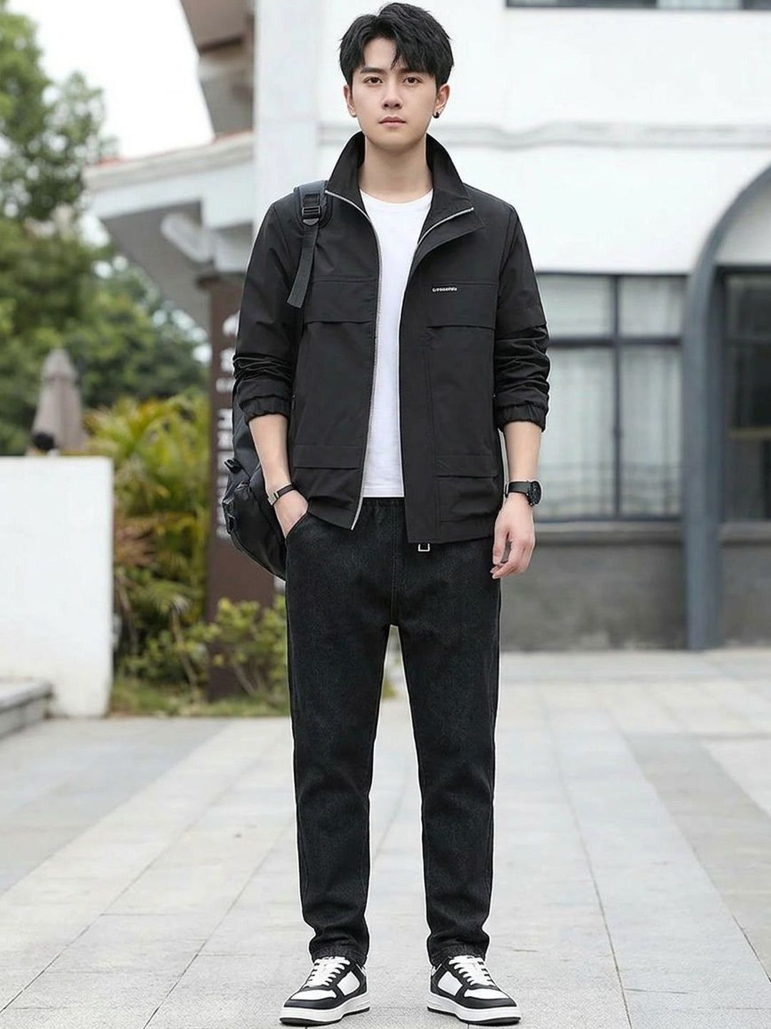 Moda Rapido Men Lightweight Bomber Jacket