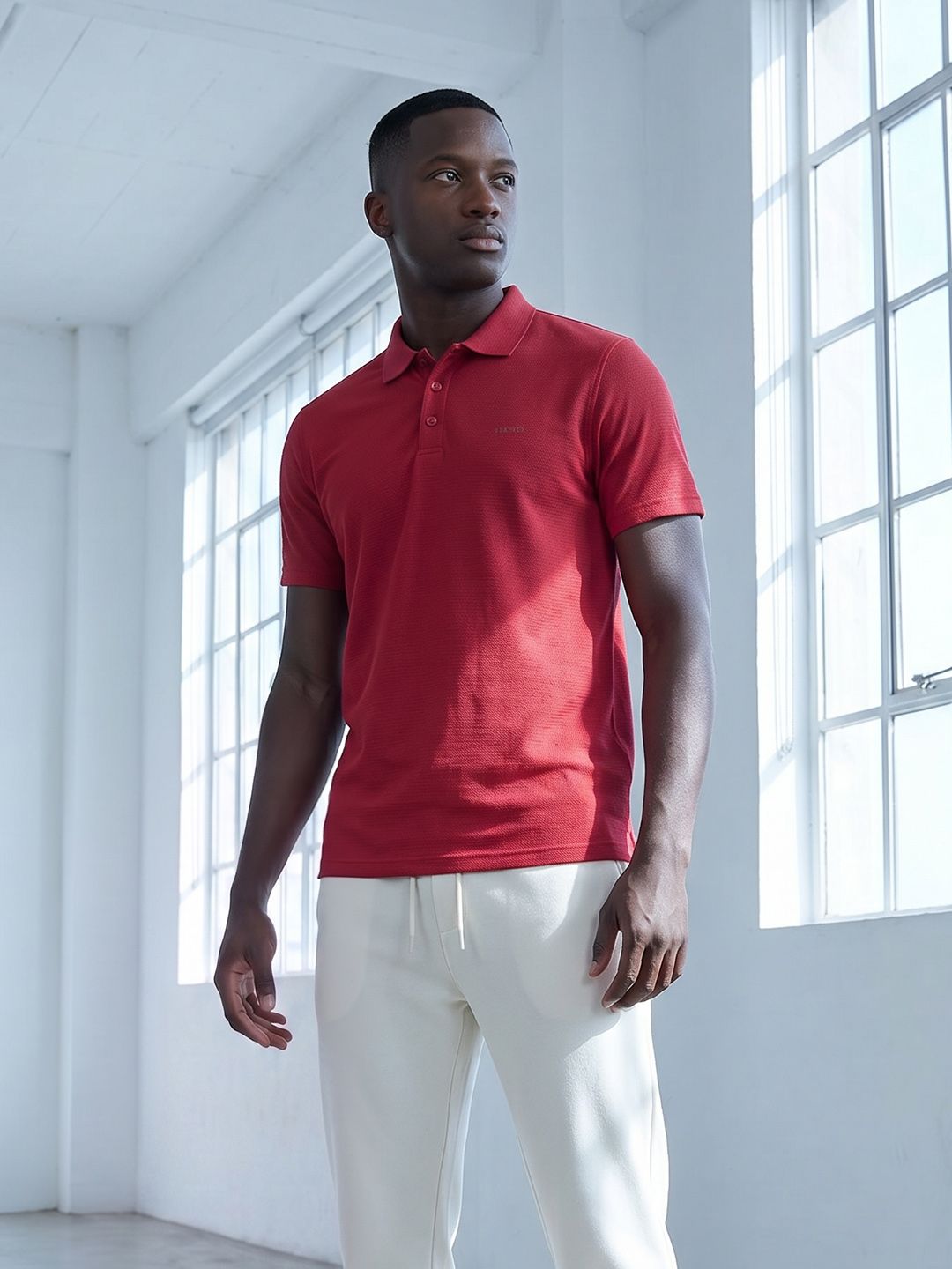 HRX by Hrithik Roshan Polo Collar T-shirt