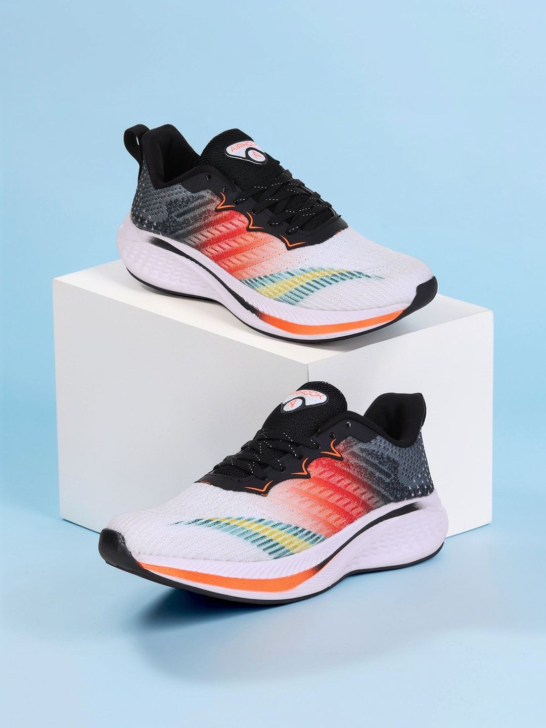 AIRHOOK Men Textile Running Shoes