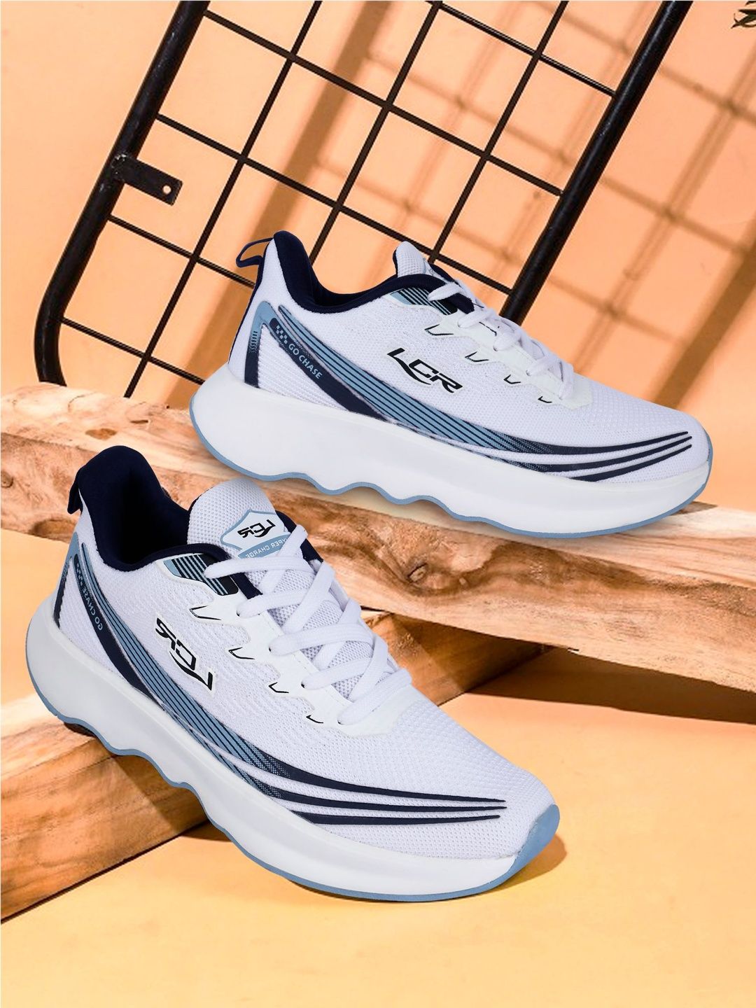 Lancer Men Mesh Running Non-Marking Shoes