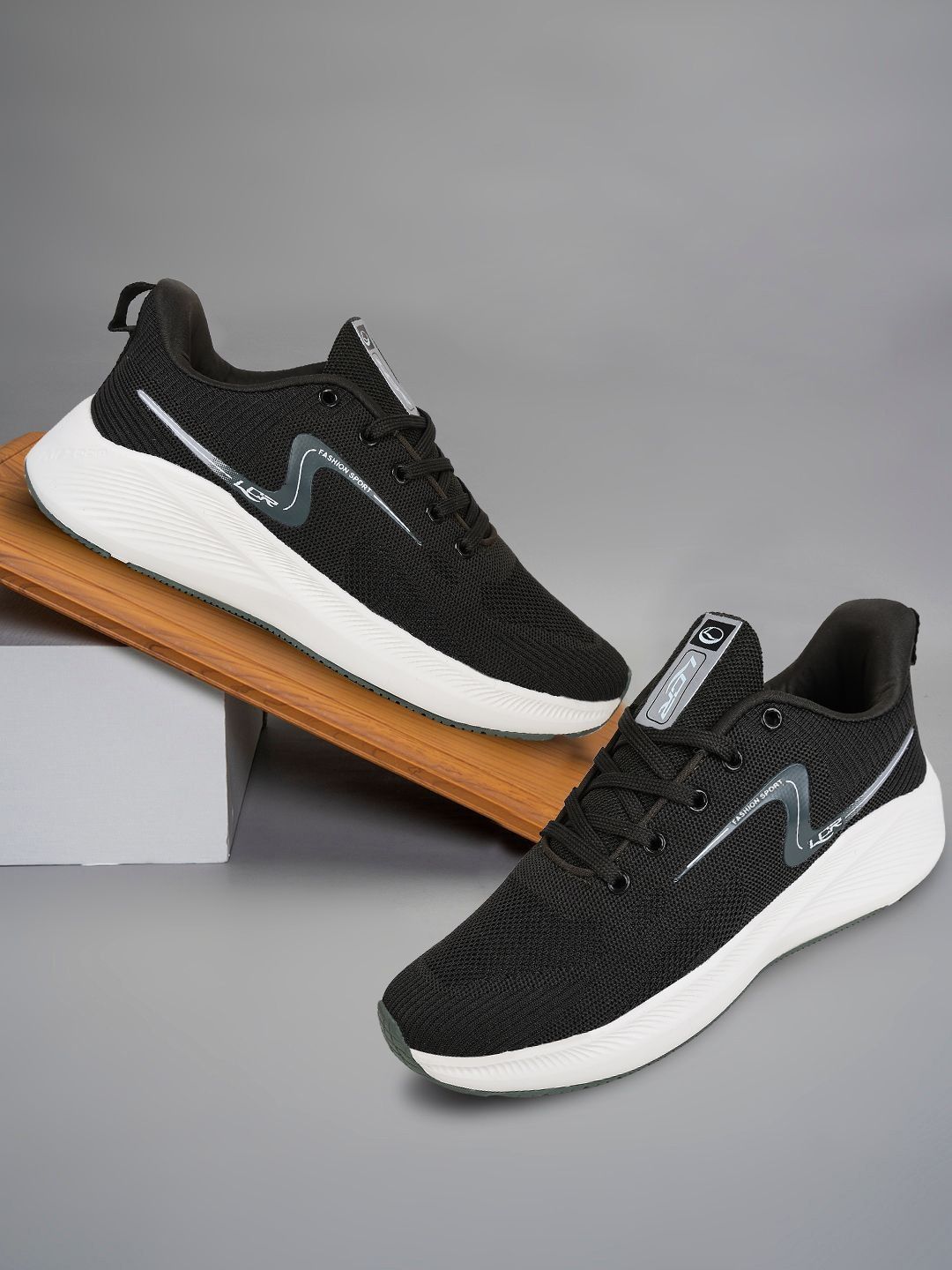 Lancer Men Mesh Running Non-Marking Shoes