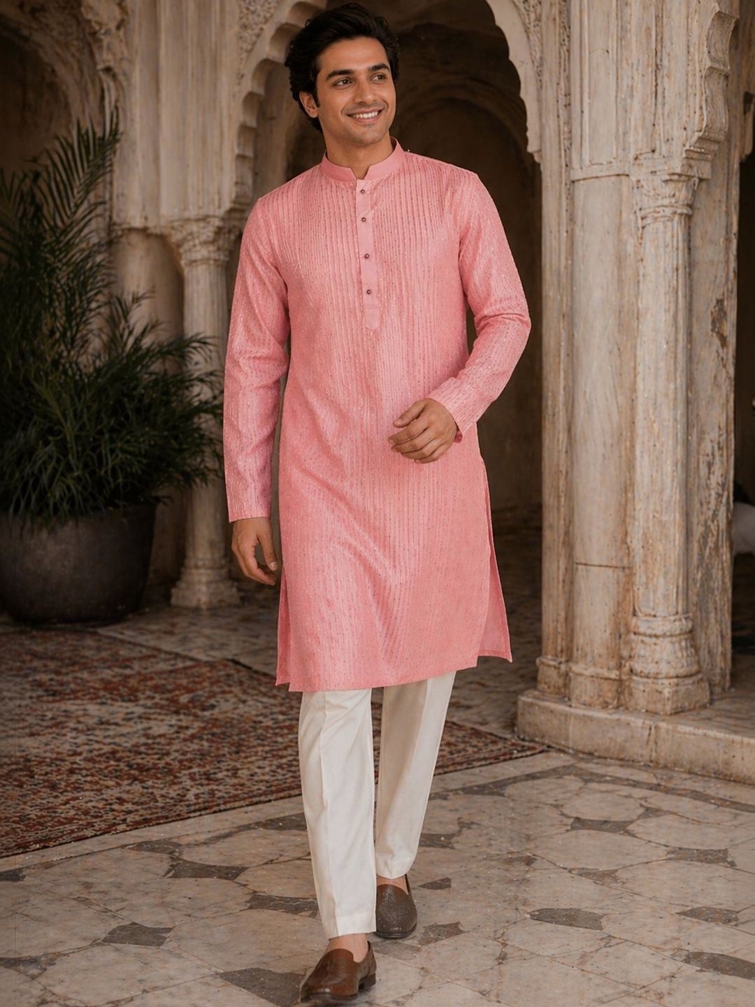 HERE&NOW Men Liva Kurta