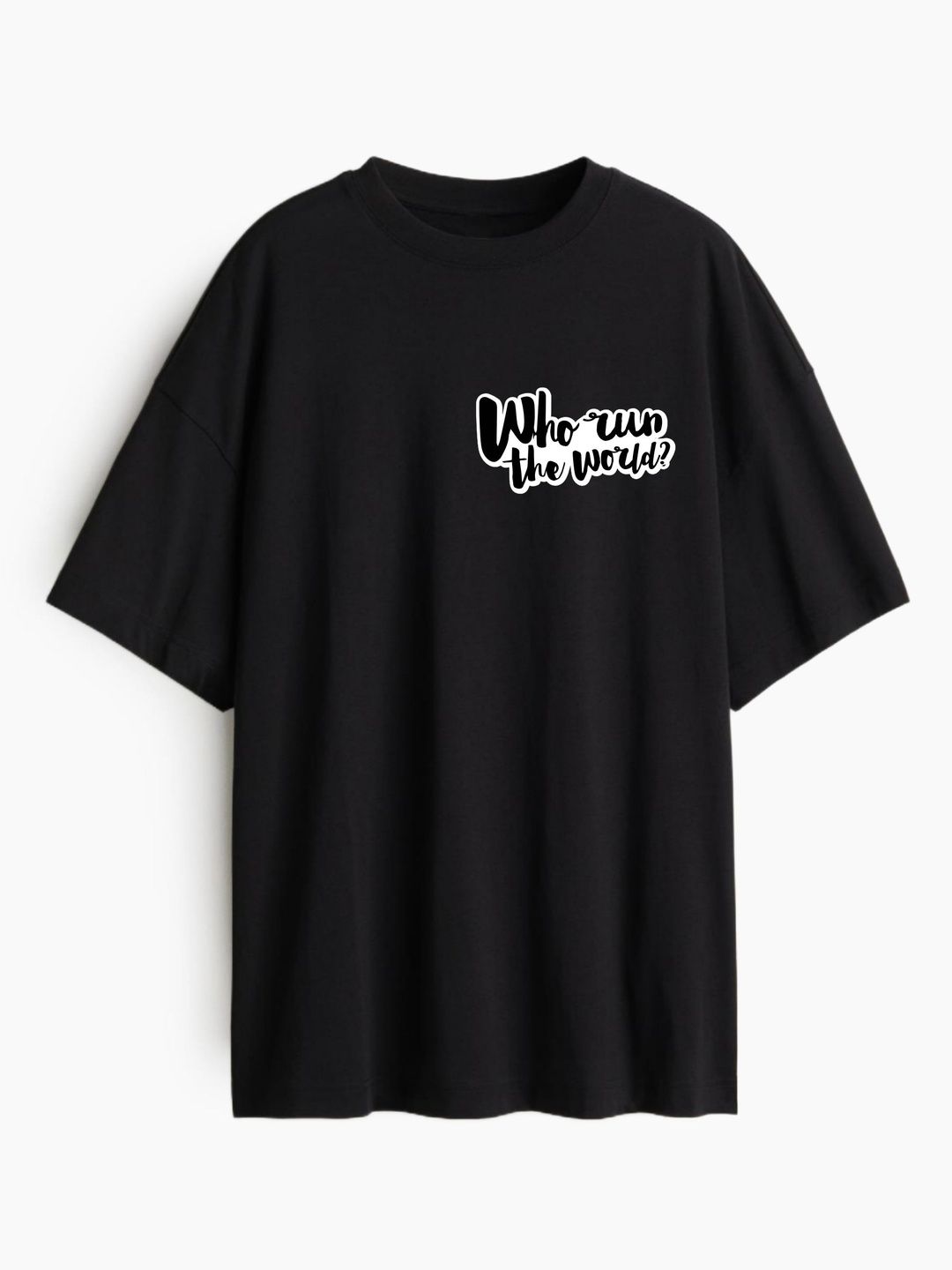 Make Insane Men Printed Drop-Shoulder Sleeves T-shirt