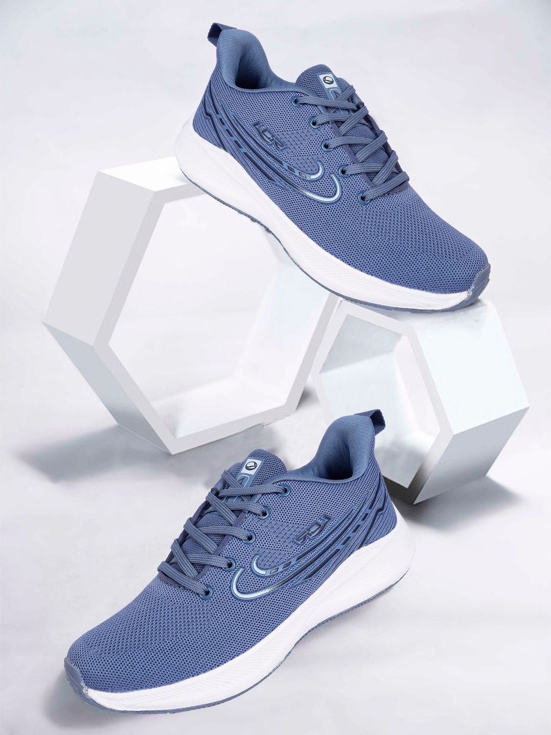 Lancer Men Mesh Running Non-Marking Shoes