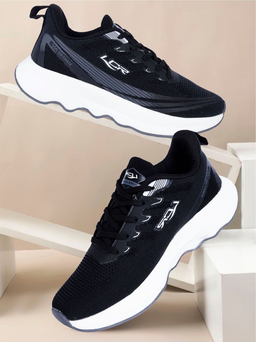 Lancer Men Mesh Running Non-Marking Shoes