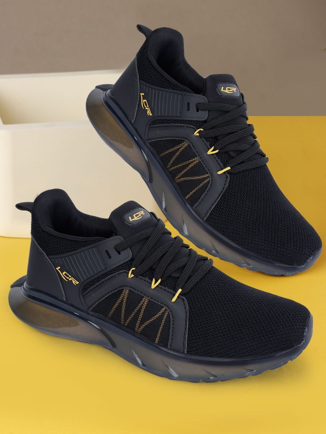 Lancer Men Mesh Training or Gym Non-Marking Shoes