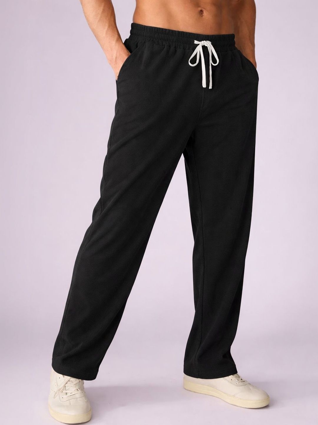 CHROVEL Men Relaxed Fit Track Pants