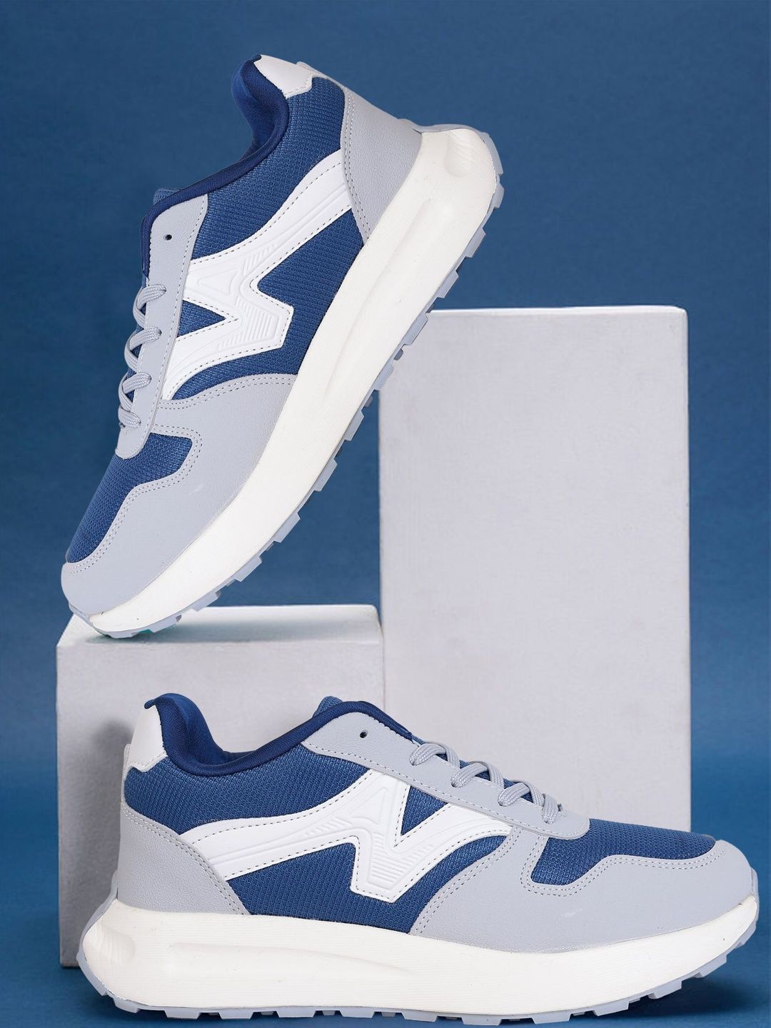 Lancer Men Mesh Running Non-Marking Shoes