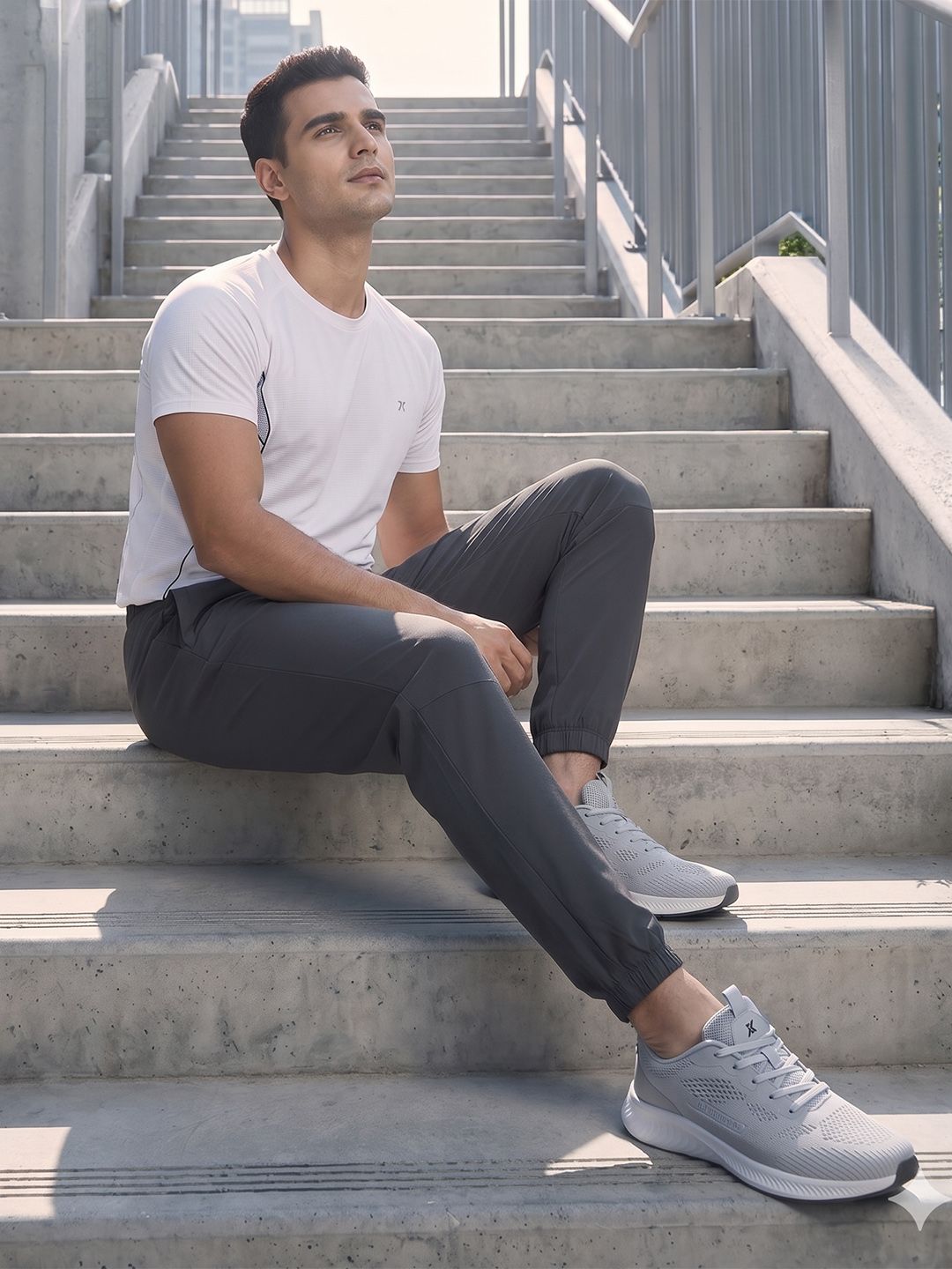 HRX by Hrithik Roshan Men Slim Fit Rapid-Dry Training or Gym Joggers