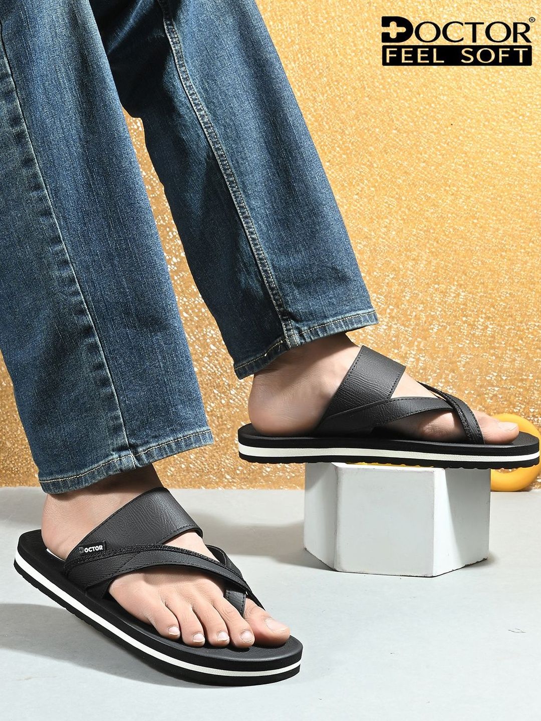 DOCTOR FEEL SOFT Men Thong Flip-Flops