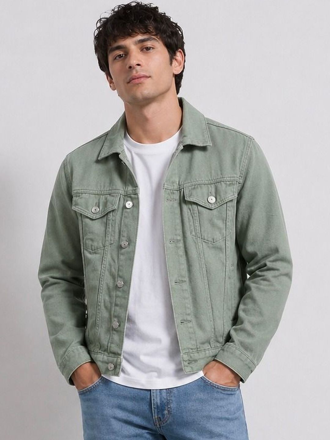 Mast & Harbour Men Denim Jacket