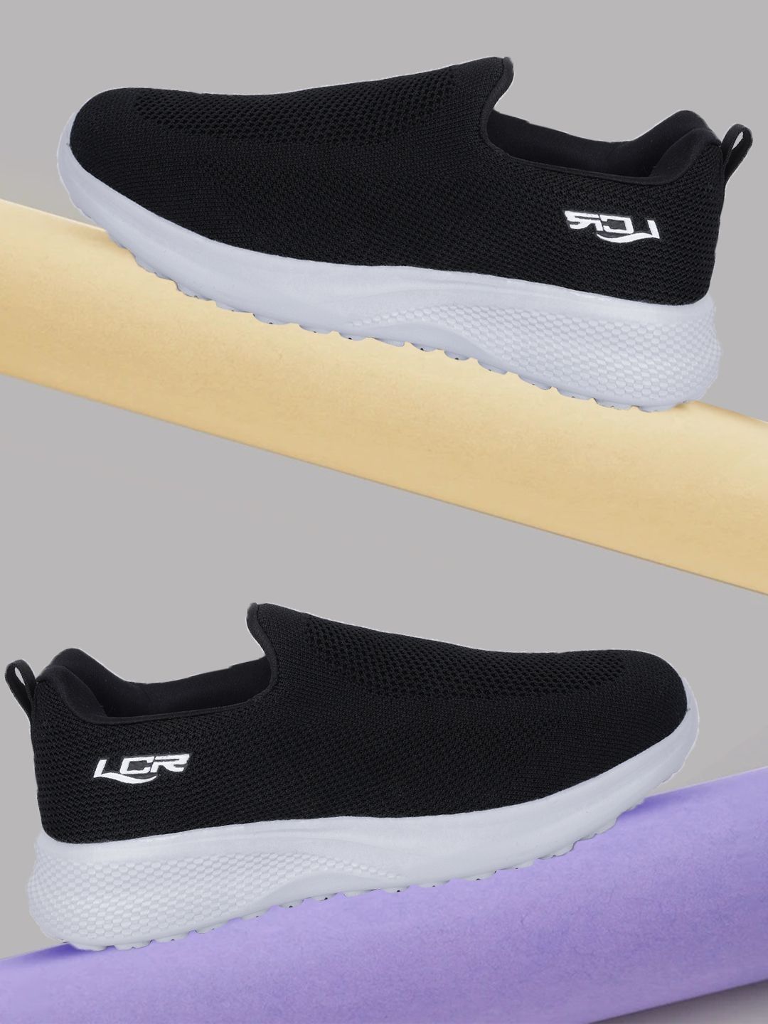 Lancer Men Mesh Walking Non-Marking Shoes