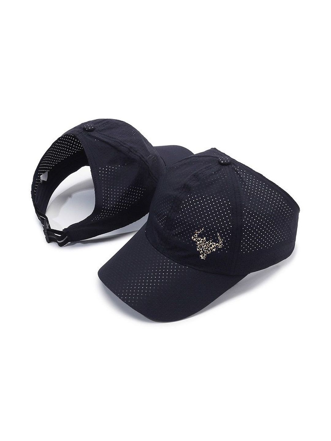 StyleCast x Revolte Men Self Design Visor Cap