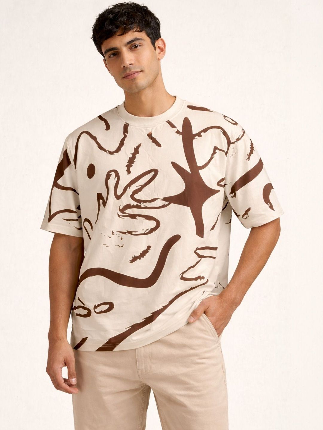 Crazybee Tshirt Men Printed T-shirt