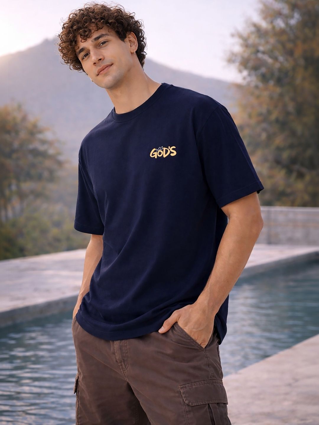 SZN Men Typography Printed T-shirt
