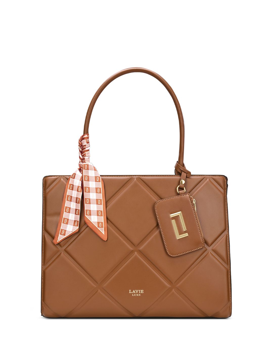 LAVIE LUXE LAVIE LUXE Women Quare26 Extra Large 14 Inch Satchel Handbag