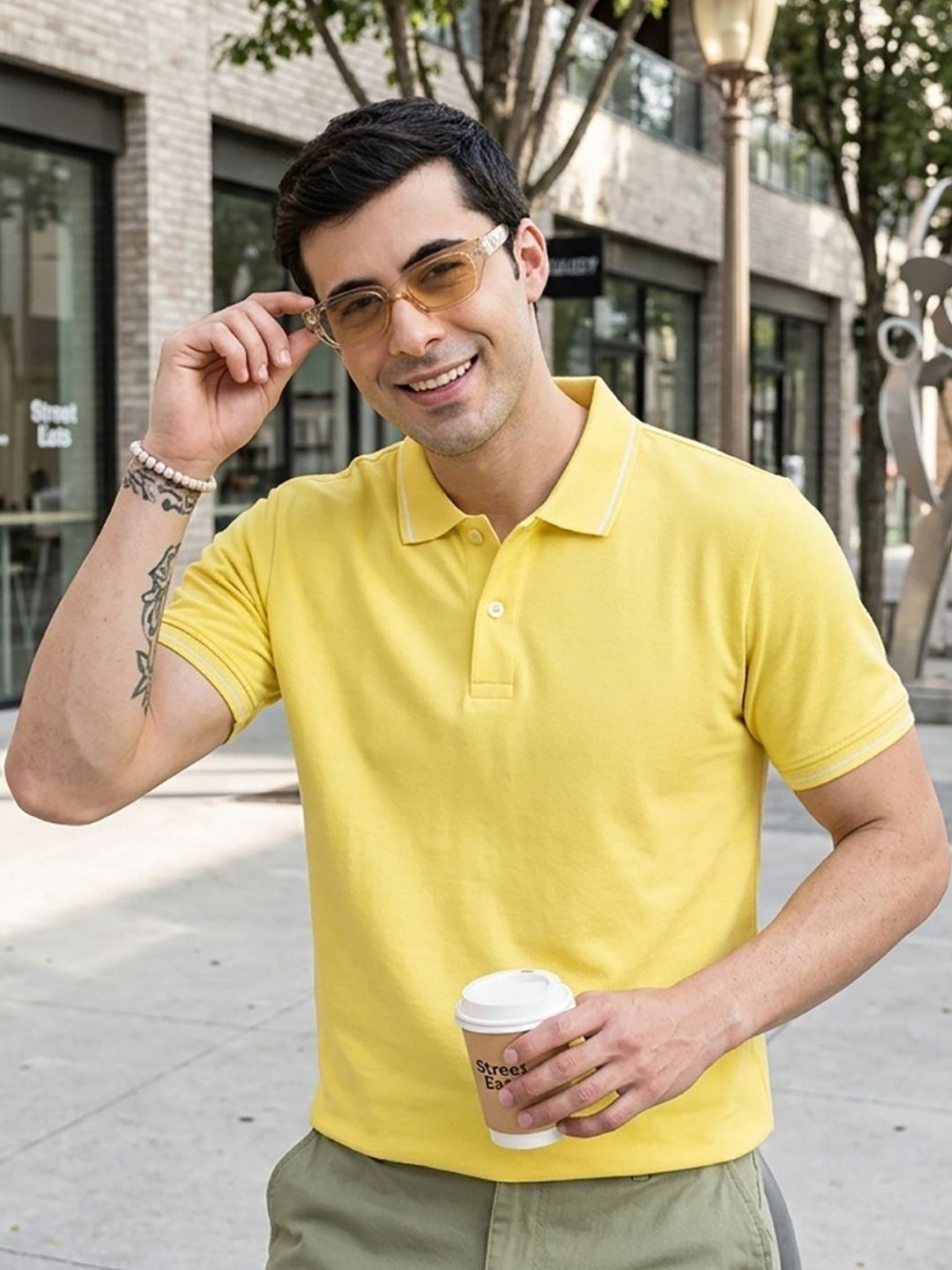 Kook N Keech Men Polo Collar T-shirt