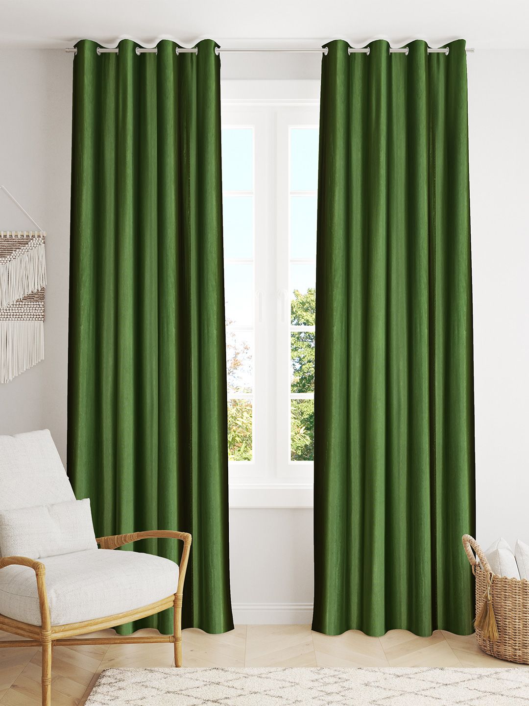 YUKANY YUKANY Green Set of 2 Door Regular