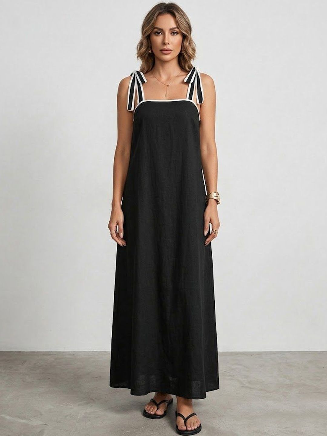 StyleCast x Revolte Satin Maxi Dress