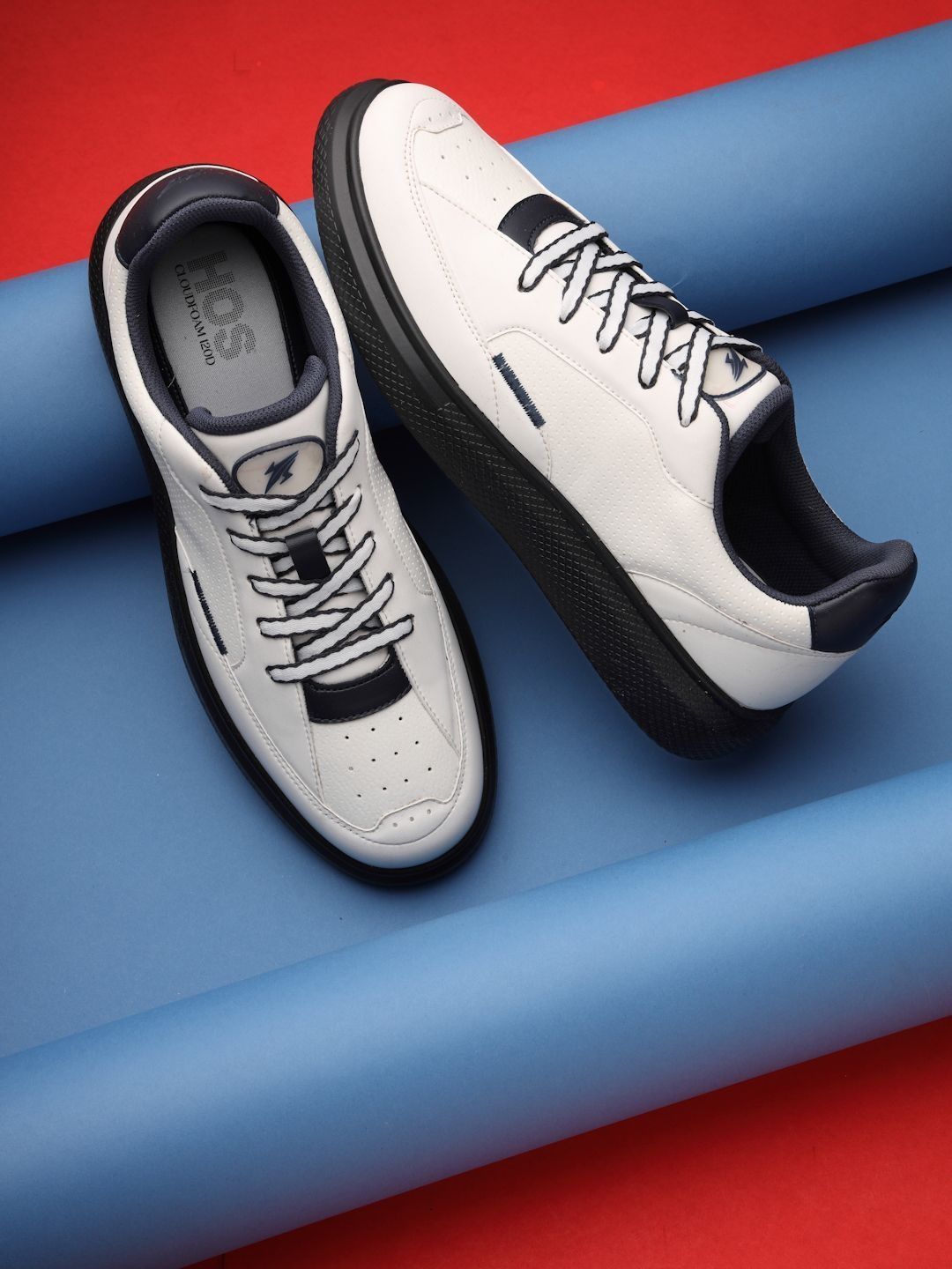 HOS Men ERIC Sneakers Lace-Up Casual Lightweight Daily Wear Shoes