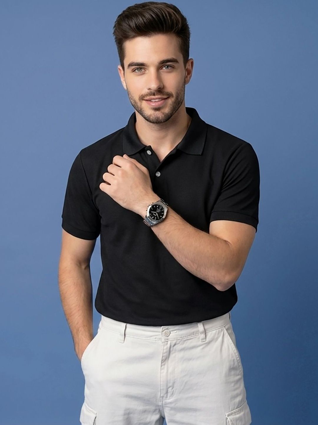 Kook N Keech Men Polo Collar T-shirt