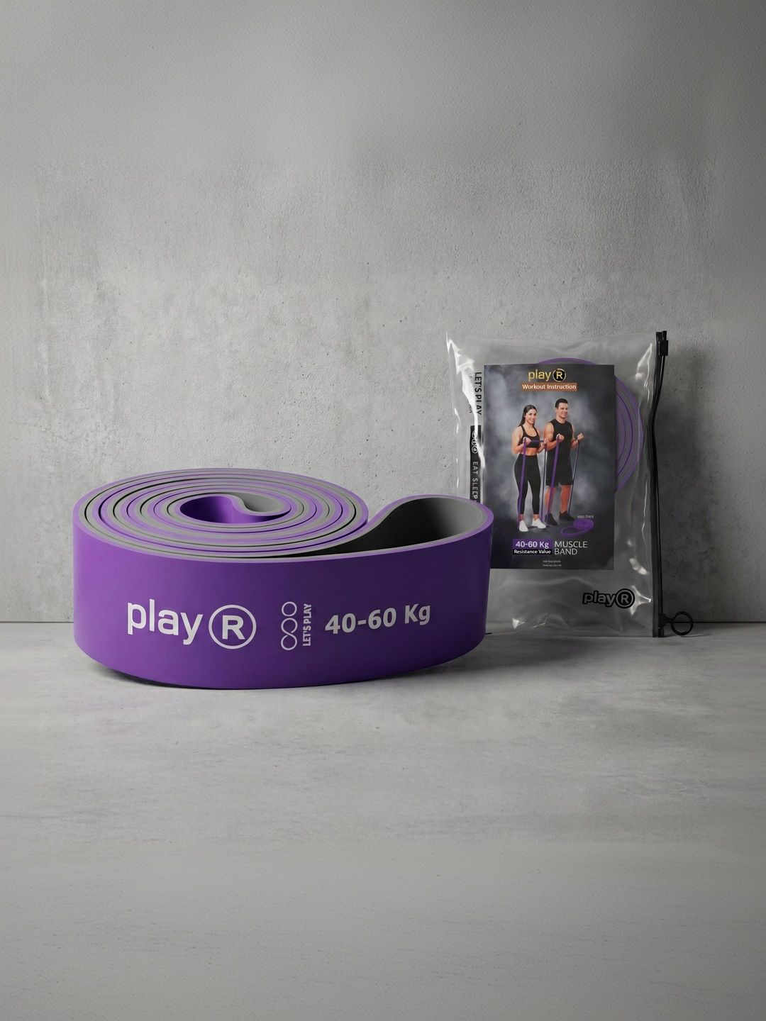 playR playR Anti-Slip Flat Bands Resistance Bands