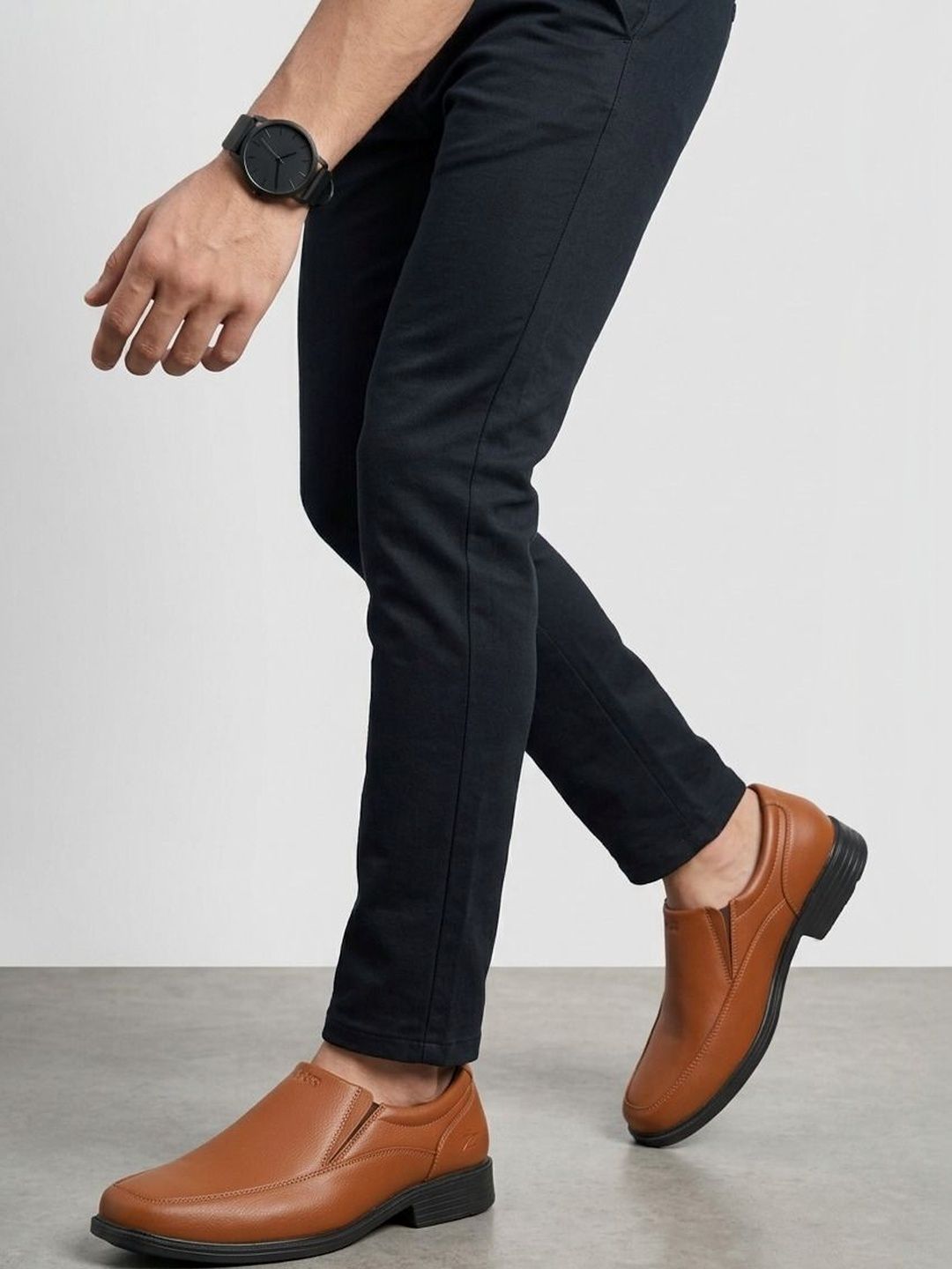 HOS Men PU Loafers