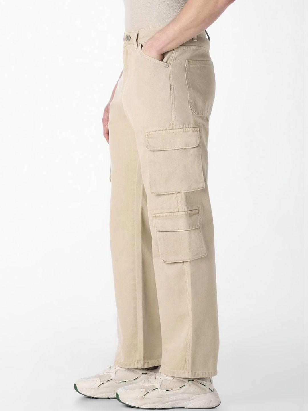 Straight Fit Low-Rise Light Fade Jeans