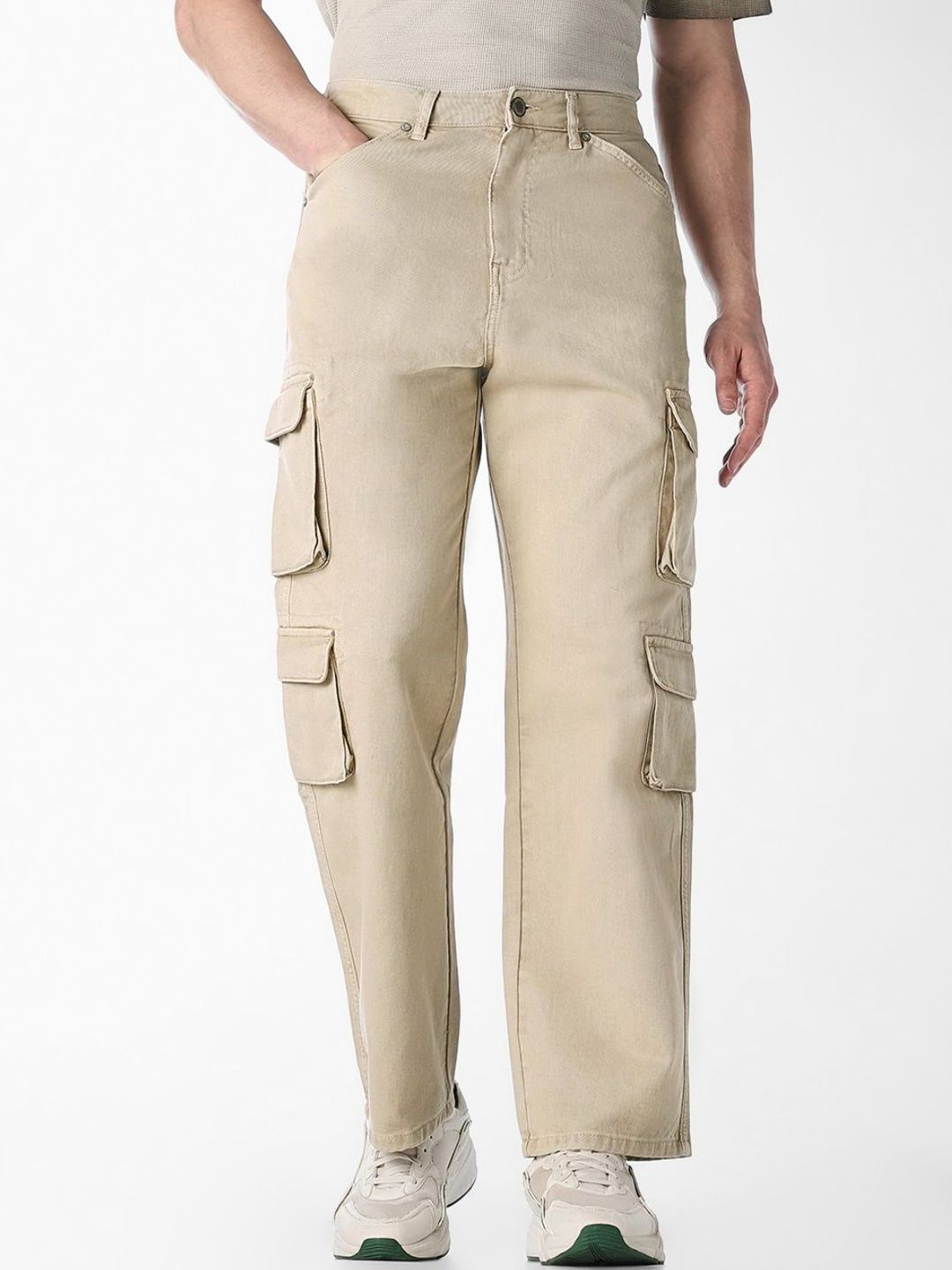 Straight Fit Low-Rise Light Fade Jeans
